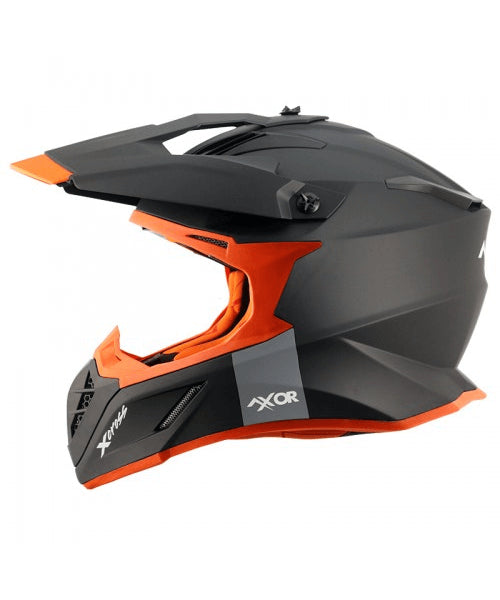 Axor X-Cross Helmet – Dull Black Orange ₹5,984