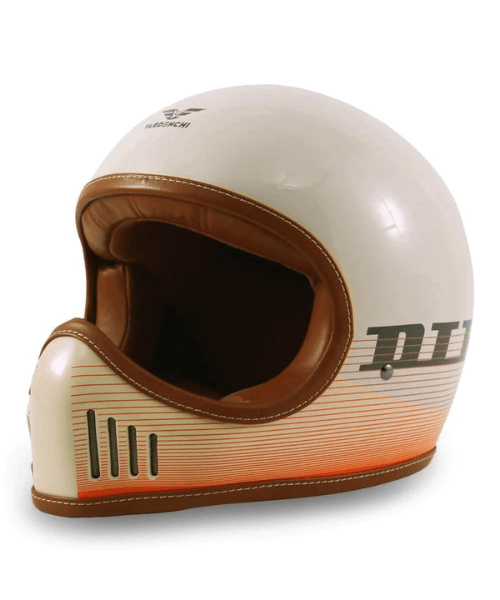 Vardenchi Dirt Track Half Face Helmet – Off White ₹4,500