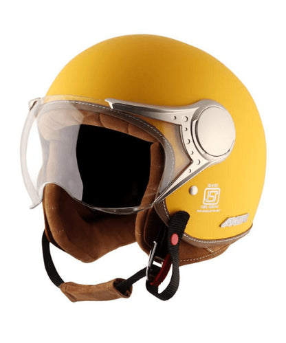 Axor Retro Jet West Helmet – Dull Mustard Yellow ₹3,149