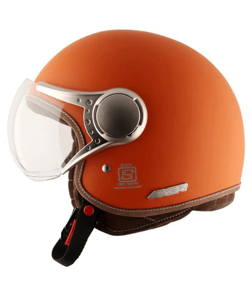 Axor Retro Jet West Helmet – Dull Orange ₹3,149