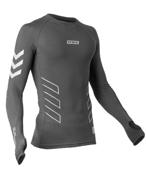 Rynox Vapour Pro Performance Base Layer – Grey – Upper ₹1,500