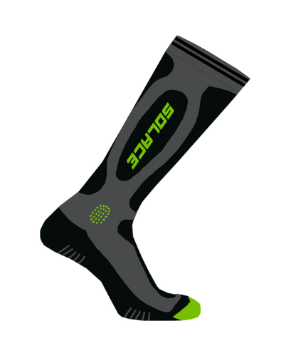 Solace Suska Core WP Socks – Black Neon ₹2,999