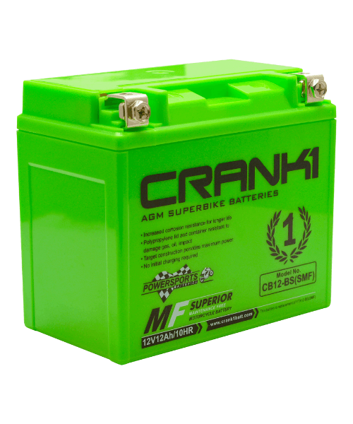 Crank1 Battery For BMW F850GS (2016-2020) – CB12-BS ₹7,600