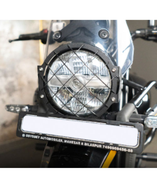 Zana Head Light Guard for Himalayan 450 (Black – Stainless Steel) Type-2 – ZI-8437 ₹1,400