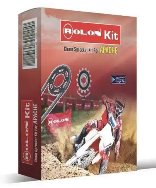 Rolon Apache RTR 200 Chain Sprocket Kit – KIT HPOR 252 ₹2,670