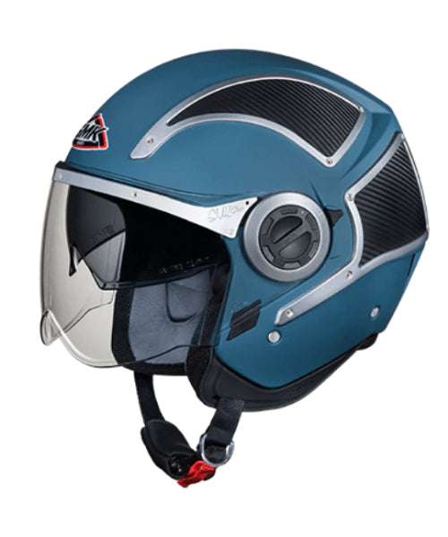 SMK Phoenix MA5CA Matt Blue Helmet ₹3,300