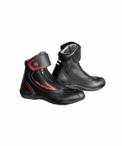 Raida Tourer Motorcycle Riding Boots – Red ₹4,250