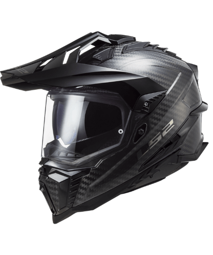 LS2 MX701 C Explorer Carbon Helmet – Solid Gloss Black ₹34,000