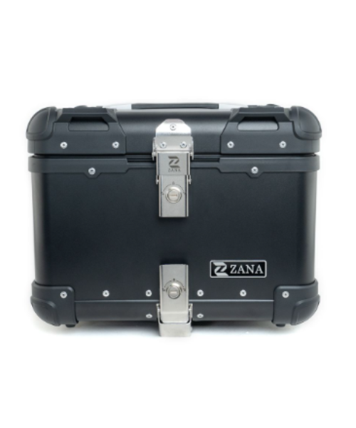 Zana Top Box Aluminium Black 45Ltr R-Flat – ZI-TB-008 ₹12,000