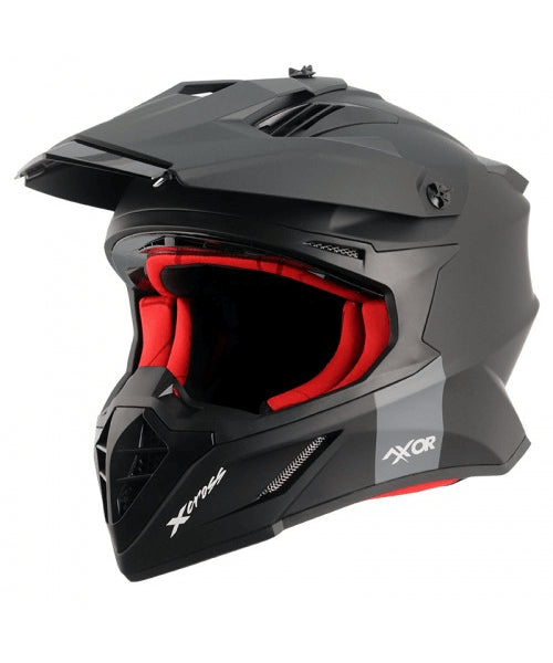 Axor X-Cross Helmet – Dull Black Red ₹5,984