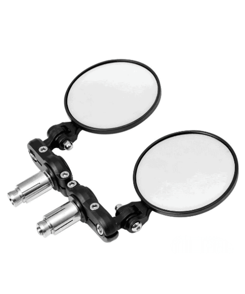 Moto Arch Universal Round Foldable Bar End Side Mirror ₹1,499