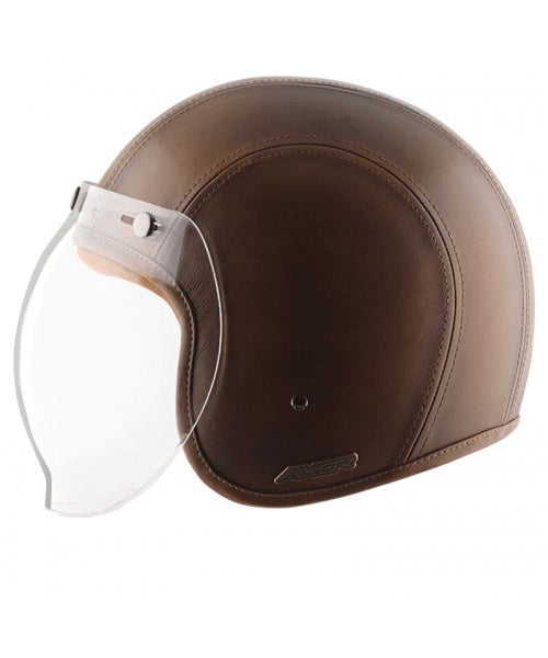 Axor Retro Jet Leather Forest Helmet – Green ₹5,903