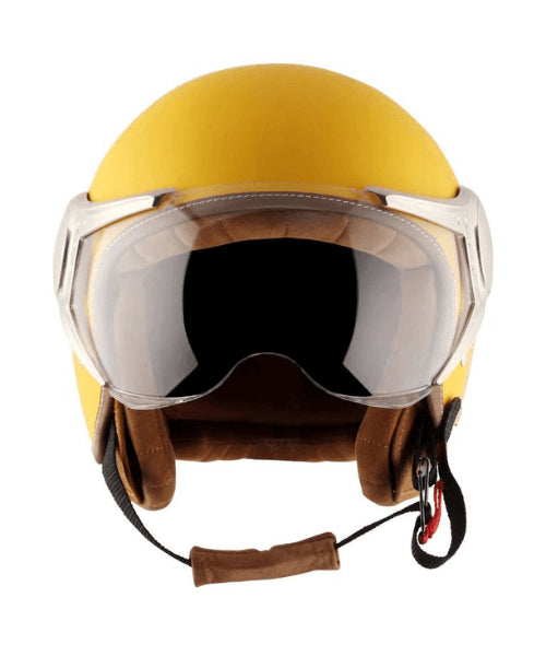 Axor Retro Jet West Helmet – Dull Mustard Yellow ₹3,149