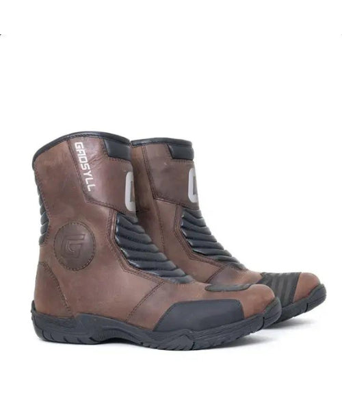 Gadsyll G-STAR 9 Water Resistant Motorcycle Riding Boots – Brown ₹7,199