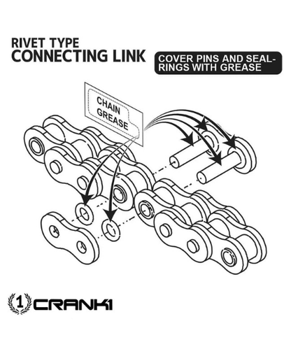 Crank1 Chain For Yamaha R6 (2017 Onwards) 525 Pitch ZVM-X 114L – Gold ₹7,000