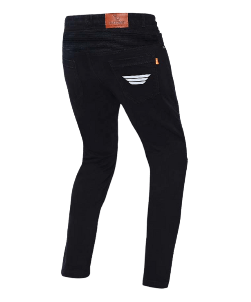 Bikeratti Raven Lady Motorcycle Denim Jeans with D3O Armour – Black ₹8,399