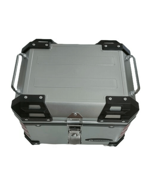 Treknride Motorcycle ABS 45L Top Box – Silver ₹7,999