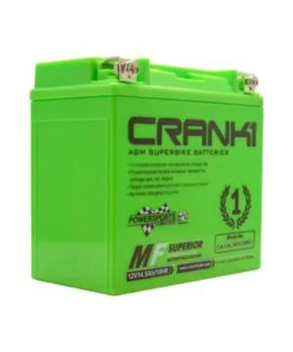 Crank1 Battery For Harley Davidson Street Rod 750 (2011-2023) – CB14L-BS ₹7,400