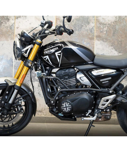 Zana Crash Guard With Slider Black For Triumph Speed 400 – ZI-8362 ₹3,999 Original price was: ₹3,999.₹3,599