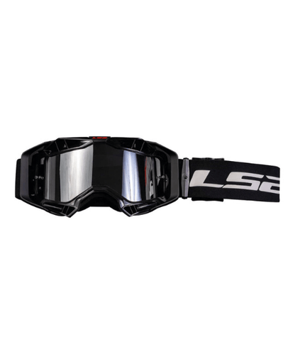 LS2 Aura Pro Goggle Black With Iridium Visor ₹4,999