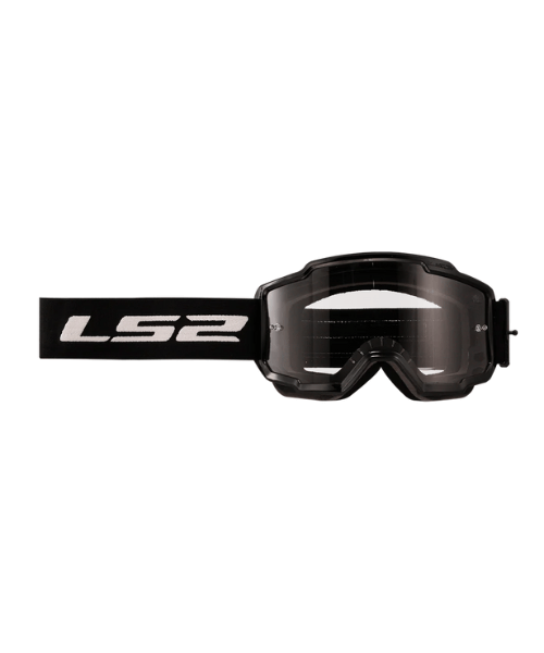 LS2 Charger Pro Goggle Black with Clear Visor ₹2,000