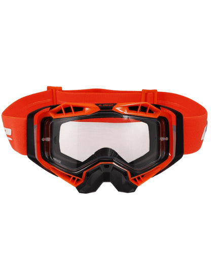 LS2 Aura Goggle Black Hiv Orange With Clear Visor ₹3,199