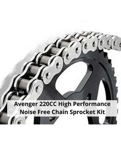 Rolon Avenger 220CC High Performance Noise Free Chain Sprocket Kit ₹2,044