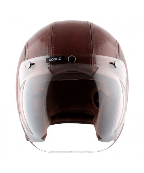 Axor Retro Jet Leather Congo Helmet – Coniac Dark ₹5,903