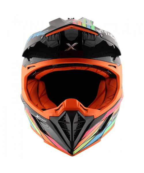 Axor X-CROSS X2 Off Road Helmet – Black Grey ₹5,980