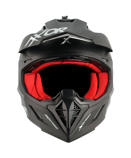 Axor X-Cross Helmet – Dull Black Red ₹5,984