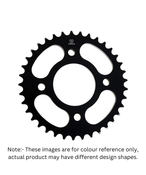 Crank1 Performance Motorcycle Sprocket Kawasaki Er6n (2012-2016) Pitch 520 – Black – CPF565.15T ₹1,200