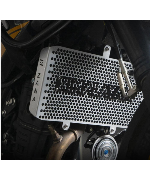 Zana Radiator Guard With Logo Aluminium Silver For Himalayan 45 – ZI-8449 ₹2,999