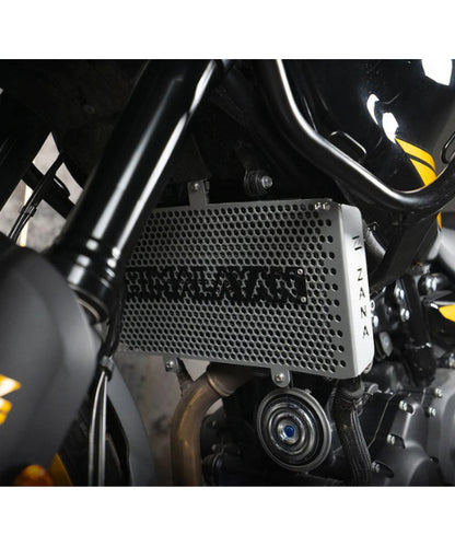 Zana Radiator Guard With Logo Aluminium Silver For Himalayan 45 – ZI-8449 ₹2,999