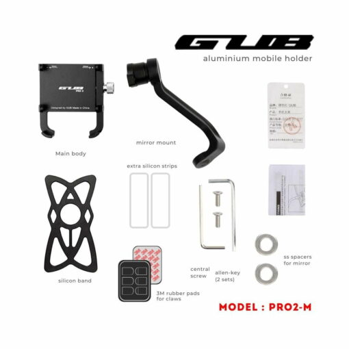 Route 95 GUB PRO 2 – M Aluminium Mobile Holder (Mirror Mount) ₹1,399