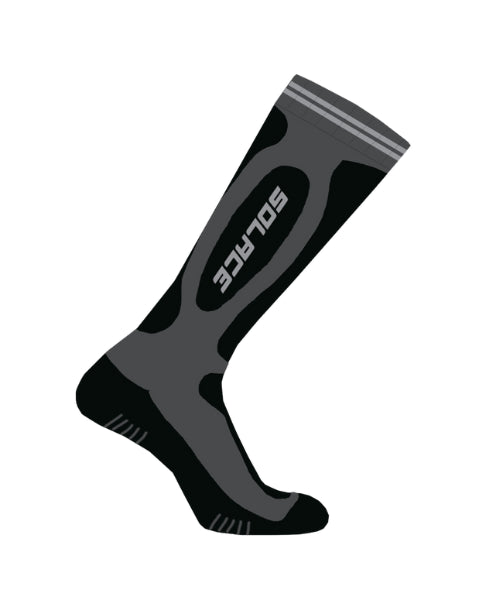 Solace Suska Core WP Socks – Black Grey ₹2,999