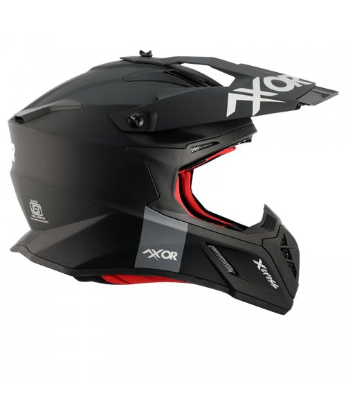 Axor X-Cross Helmet – Dull Black Red ₹5,984