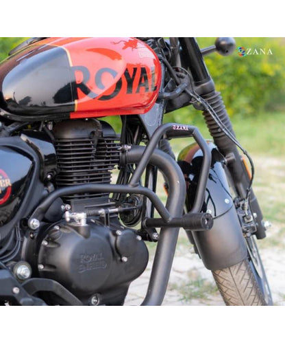 Zana Crash Guard With Slider Black Ms For Royal Enfield Hunter 350 – ZI-8251 ₹3,999 Original price was: ₹3,999.