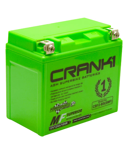 Crank1 Battery For Triumph Speed Triple 1050R-CB12-BS ₹7,600