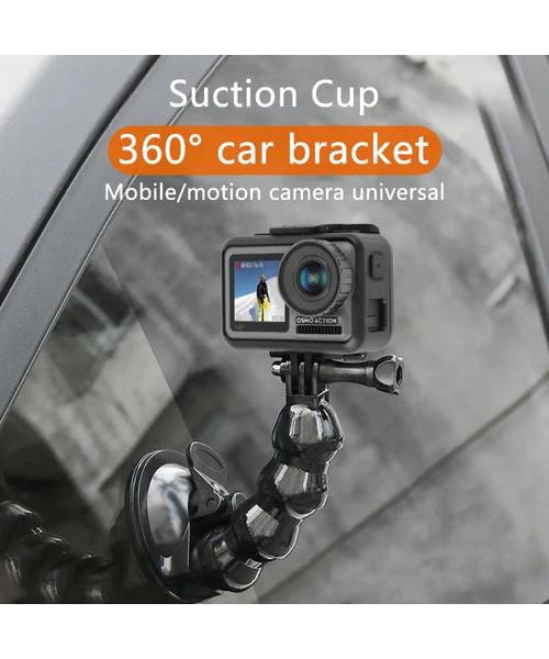 Suction Cup Flex Jaw Mount for Go Pro and Mobile ₹1,299