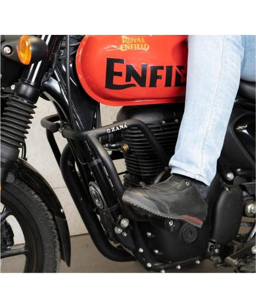 Zana Crash Guard With Slider Black Ms For Royal Enfield Hunter 350 – ZI-8251 ₹3,999 Original price was: ₹3,999.