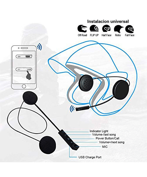 Helmet Bluetooth Headset ₹2,999