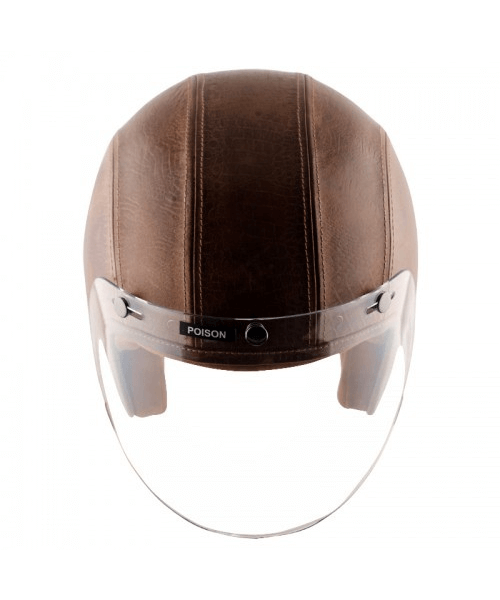 Axor Retro Jet Leather Poison Helmet – Coco Brown ₹5,903