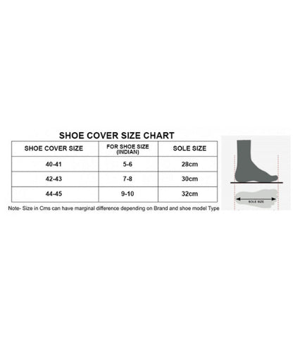 Steelbird Shoe Cover – Waterproof Boot Covers for Riding