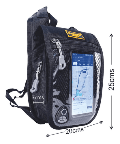 Guardian Gears Wolverine Magnetic Tank Pouch with Rain Cover and Sling Strap ₹1,700