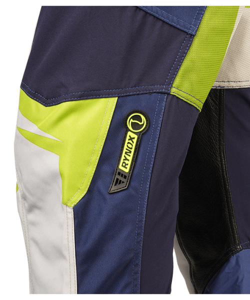 Rynox Dune Neo Offroad Pants – Blue Hi-Viz Green ₹6,850