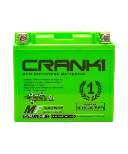 Crank1 Battery For Triumph Tiger (2007-2012) – CB12B-BS ₹8,400