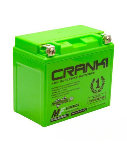 Crank1 Battery For Ducati Hypermotard (2007-2013) – CB12B-BS ₹8,400