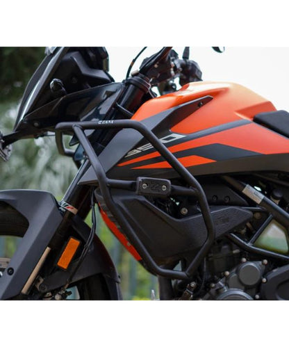 Zana Crash Guard With Slider Texture Matt Black for KTM 250/390 / 390 X ADV – ZI-7013 ₹7,299