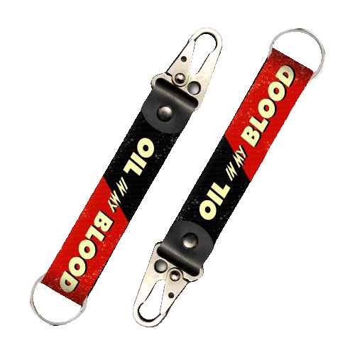 Oil & Blood Moto Keychain ₹399