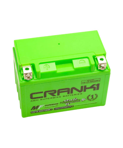 Crank1 Battery For Kawasaki Ninja 1000 ABS (2014-2016) – CB12A-BS ₹7,400